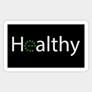 Healthy lifestyle artistic design Magnet